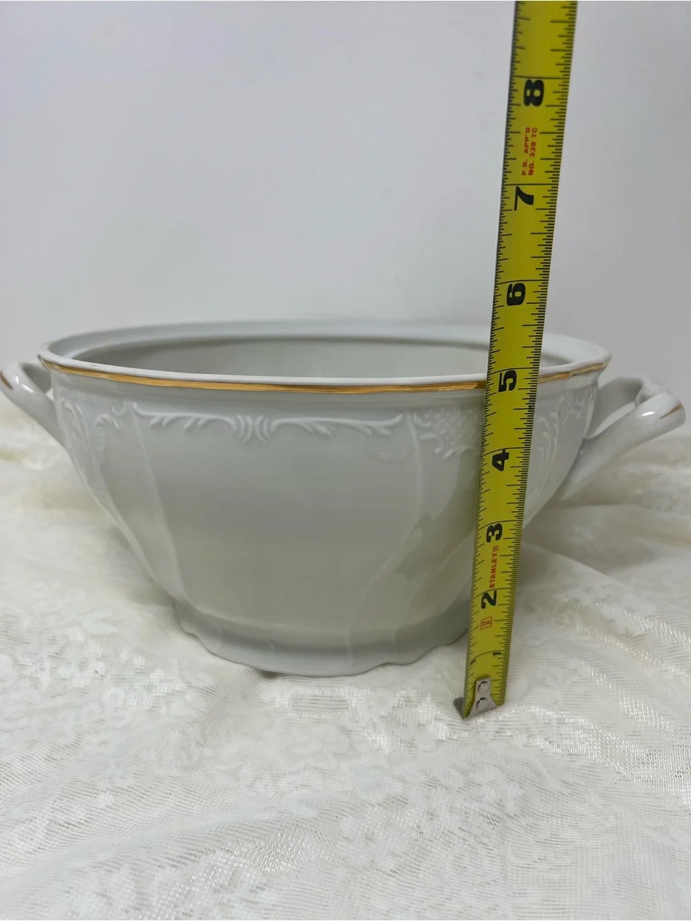 Vintage BernadotteTureen with Gold Trim
